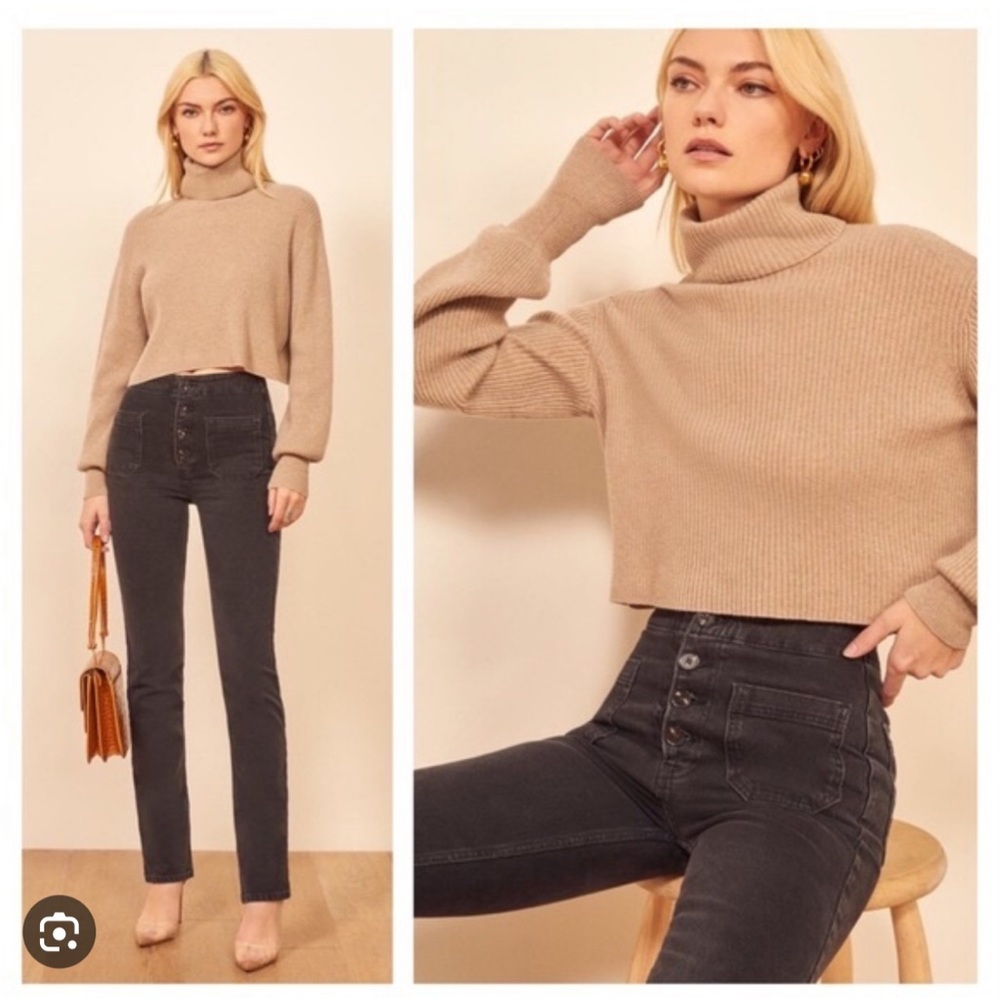 Reformation Elsie straight leg women’s jeans in Mojave size 27 NWOT